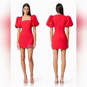 NWT- Elliatt Cherie mini dress in red Sz S